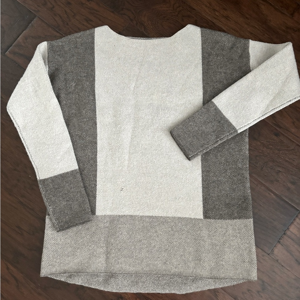 Vince Intarsia Wool Cashmere Sweater